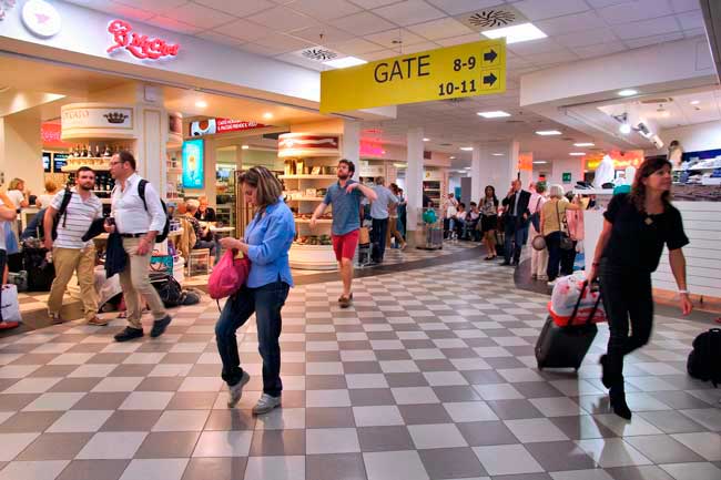 Pisa Airport is also called Galileo Galilei Airport, who was born in Pisa.